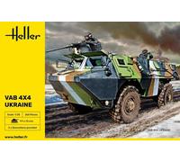 Heller - 81130 - Construction Et Maquettes - Vab 4X4 Transport De Troupes - Echelle 1/35ème