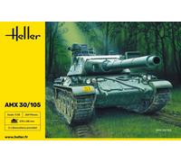 Heller - 81137 - Construction Et Maquettes - Amx 30/105 - Echelle 1/35ème