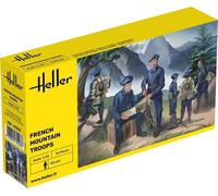 Heller 81223 - 1/35 de France Mountain Troupes - Neuf