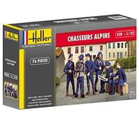 Heller Maquette figurines – Chasseurs alpins (81223) – 76 pièces – Échelle 1/35