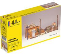 Heller Diorama Ruines Normandie – 59 pièces – Échelle 1/35