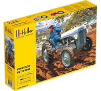 HELLER 81401 Petit Gris Tracteur Ferguson TE-20 Gris Kit Plastique 1/24