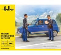 HELLER 82751 MAQUETTE OFFICIERS DE LA GENDARMERIE FRANÇAISE 1/24