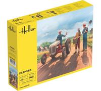 HELLER 82752 MAQUETTE FIGURINES AGRICULTEURS FRANCAIS 1/24