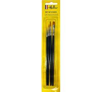 Heller - 9901 - Maquette - Blister 4 Pinceaux (3/0 - 3 - 6 - 10)