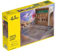 Heller - Diorama Villes d'Europe (1:24) - Accessoire de Décor pour Modélisme - Tout Âge, Unisexe