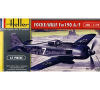 Heller - Focke-Wulf Fw 190 A8/F3 Modèle-kit 1:72 Neuf Astuce Ovp 190A-8 190F-3