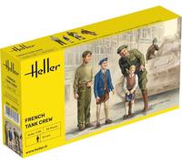 HELLER - French Tank Crewmaquette Figurine French Tank Crew Heller |30323| 1:35 Figurine Miniature