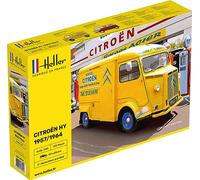 Heller HEL80744 1:24-Citroen Type H 3 Décorations Non peintes, sans Peinture