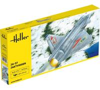 Heller JA 37 Jaktviggen Airplane Model Building Kit