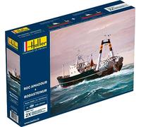Heller Joustra – Maquette bateau – Roc Amadour et Bodasteinur Twinset – Échelle 1:200