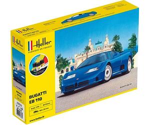 HELLER JOUSTRA Maquette Voiture : Starter Kit : Bugatti EB 110