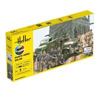 HELLER Kit Sainte-Mère Eglise Normandie kit complet - 1/72 - HELLER 52327