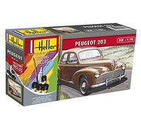 Heller Maquette, 56160, peugeot 203,1/43, Gris