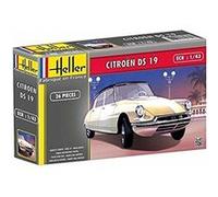 HELLER 56162 MAQUETTE VOITURE STARTER KIT CITROEN DS 19 1/43