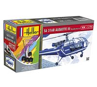 Heller Maquette SA Alouette III Gendarmerie 56286 – Échelle 1/72