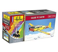 Heller Maquette avion Saab Safir 91 – Starter Kit – Échelle 1/72 – Réf. 56287
