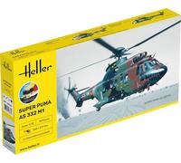 Heller Maquette, 56367, super puma as332 m1,1/72, Gris