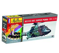 Maquette - HELLER - Super Puma AS 332 M0 - Echelle 1:72 - Kit de démarrage