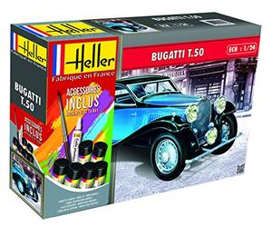Heller Maquette, 56706, bugatti t.50,1/24