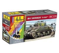 Heller Maquette M4 Sherman D-Day 56892 Échelle 1/72 Gris