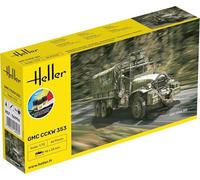Heller Maquette, 56996, gmc cckw 353,1/72, Gris