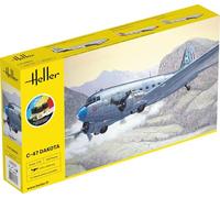 HELLER - Maquette Avion Starter Kit C-47 Dakota |heller|35372| 1:72