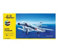 HELLER - Maquette Avion Starter Kit Super Etendard Heller |56360| 1:72 - Ref : 14070