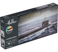 Heller Maquette sous-Marin : Collection Historique : Starter Kit : U-Boot S/M Redoutable