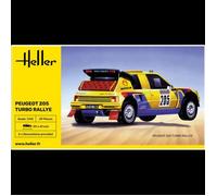 HELLER - Maquette Voiture Peugeot 205 Turbo Rally |heller|80189| 1:43 - Ref : 14521
