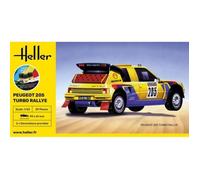 HELLER - Maquette Voiture Starter Kit Peugeot 205 Turbo Rallye |heller|56189| 1:43 Maquette Char Promo - Ref : 15650