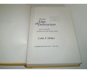 Heller:on the Edge of Destruction (Cloth)