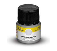 HELLER - Peinture Acrylic Heller 011 Argent Métallique Maquette Char Promo