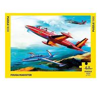 heller - Puzzle Fouga Magister 1000 Pièces