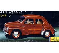 Heller Renault 4 Cv 4CV 4-Türer Modèle 1955 Modèle-kit 1:43 Neuf Ovp Astuce Kit