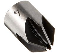 Heller Tools 118590 0102 Alésoirs-Fraise creuse 90°, Argent/noir, 4 mm