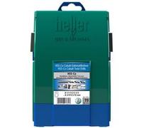 Heller Tools 21962 4 HSS Jeu de forets pour le métal 19 pièces Cobalt DIN 338 tige cylindrique 1 set