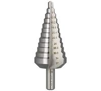 Heller Tools 226103 Fraise étagée 0925 en HSS, Argent, 6-37mm