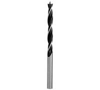 Heller Tools 333 CV Mèche à bois 3 pointes, foret pour tous les types de bois, CYL, Ø 4 x 43/75 mm