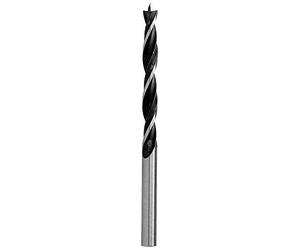 Heller Tools 333 CV Mèche à bois 3 pointes, foret pour tous les types de bois, CYL, Ø 4 x 43/75 mm