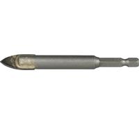 Heller Tools Cera Expert 28674 9 carbure de tungstène Foret spécial tuiles 5 mm Longueur totale 110 mm manche triangulaire 1 pc(s)