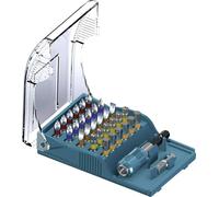 Heller Tools Heller 28913 9 Jeu dembouts 32 pièces cruciforme Phillips, vis Pozidriv, vis à fente, 6 pans BO, 6 pans intérieurs avec tournevis porte-embout