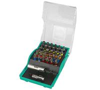 Heller Tools Heller 4200 Lot de 32 embouts universels Torx/Allen/PZ/PH Multicolore