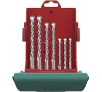 Heller Tools Heller Bionic 16315 6 carbure de tungstène Jeu de forets pour marteau-perforateur 5 mm, 6 mm, 6 mm, 8 mm, 8 mm, 10 mm, 12 mm SDS-Plus 1 set