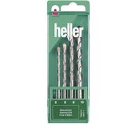 Heller Tools Heller Power 3000 16873 1 Jeu de forets pour béton 4 pièces 5 mm, 6 mm, 8 mm, 10 mm Longueur totale 120 mm tige cylindrique 1 set