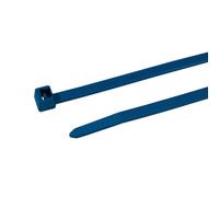 Hellermann Tyton 111-01136 Collier de serrage en éthylène tétrafluoroéthylène (ETFE) bleu 100pcs (e) (MCT120R-PA66MP-BU-C1)