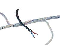 Hellermann Tyton 161 - 43200 Maintien de Cables Blanc - Protecteur de câble (Maintien de Cables, Blanc, polyéthylène, -60 - 80 °C, 30 m, 9 mm)