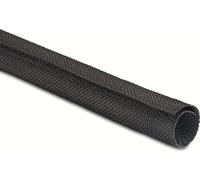 HELLERMANN TYTON Gaine tressée creuse PET Ø38mm Ø32-38mm/Bü non traitée