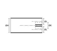 Hellermann Tyton Hellermann Tyton Manchon thermorétractable 3 doigts 304-1-GW24 PO-X BK Quantité:1
