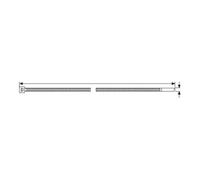 Hellermann Tyton HellermannTyton Colliers de serrage UB150B-N-PA66-NA-C1 Quantité:100